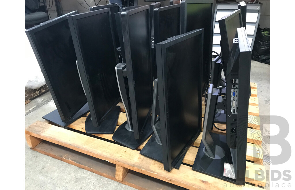 Pallet Lot of Assorted Dell Monitors