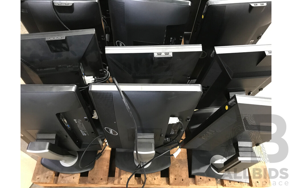 Pallet Lot of Assorted Dell Monitors