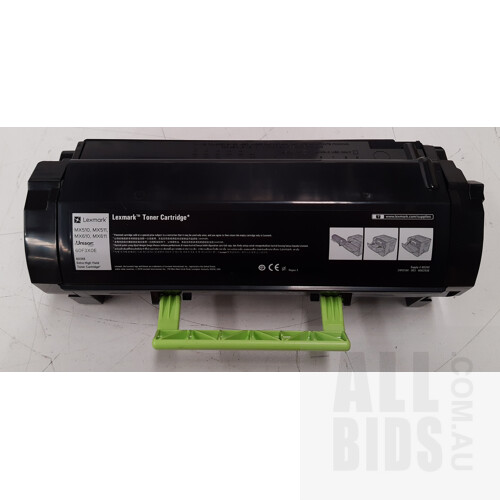 Lexmark (MS521) Black & White Printer W/ One Imaging Units (56F0Z0E) and Two Toner Cartridge (50F3U0E))