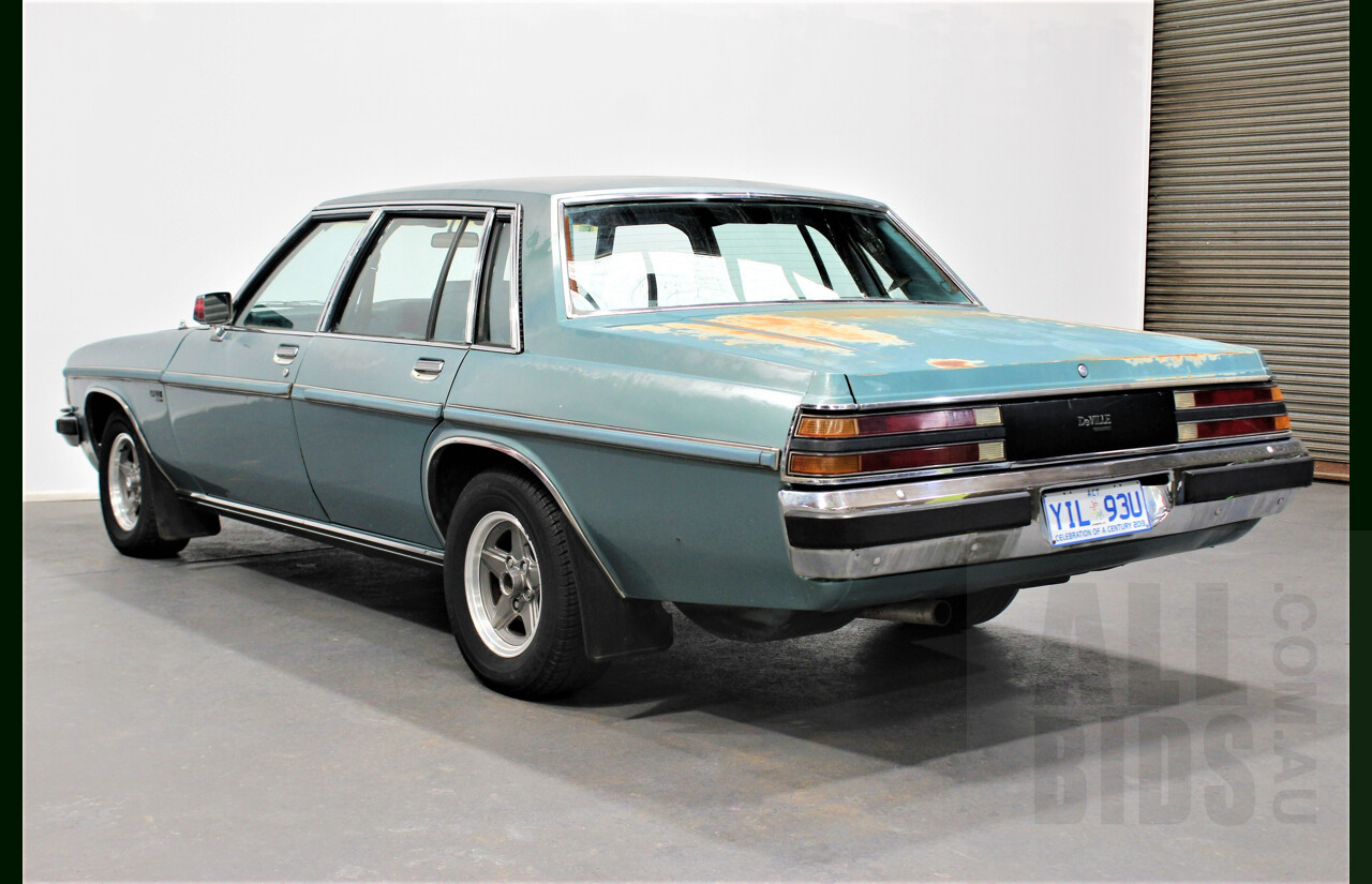 7/1984 Holden Statesman DeVille WB Series 2 4d Sedan Green 5.0L V8