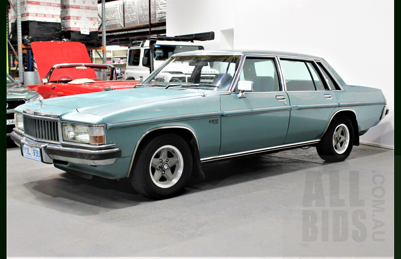 7/1984 Holden Statesman DeVille WB Series 2 4d Sedan Green 5.0L V8