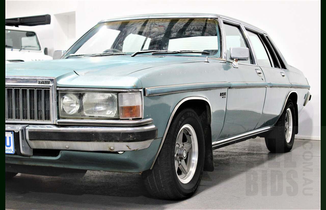 7/1984 Holden Statesman DeVille WB Series 2 4d Sedan Green 5.0L V8