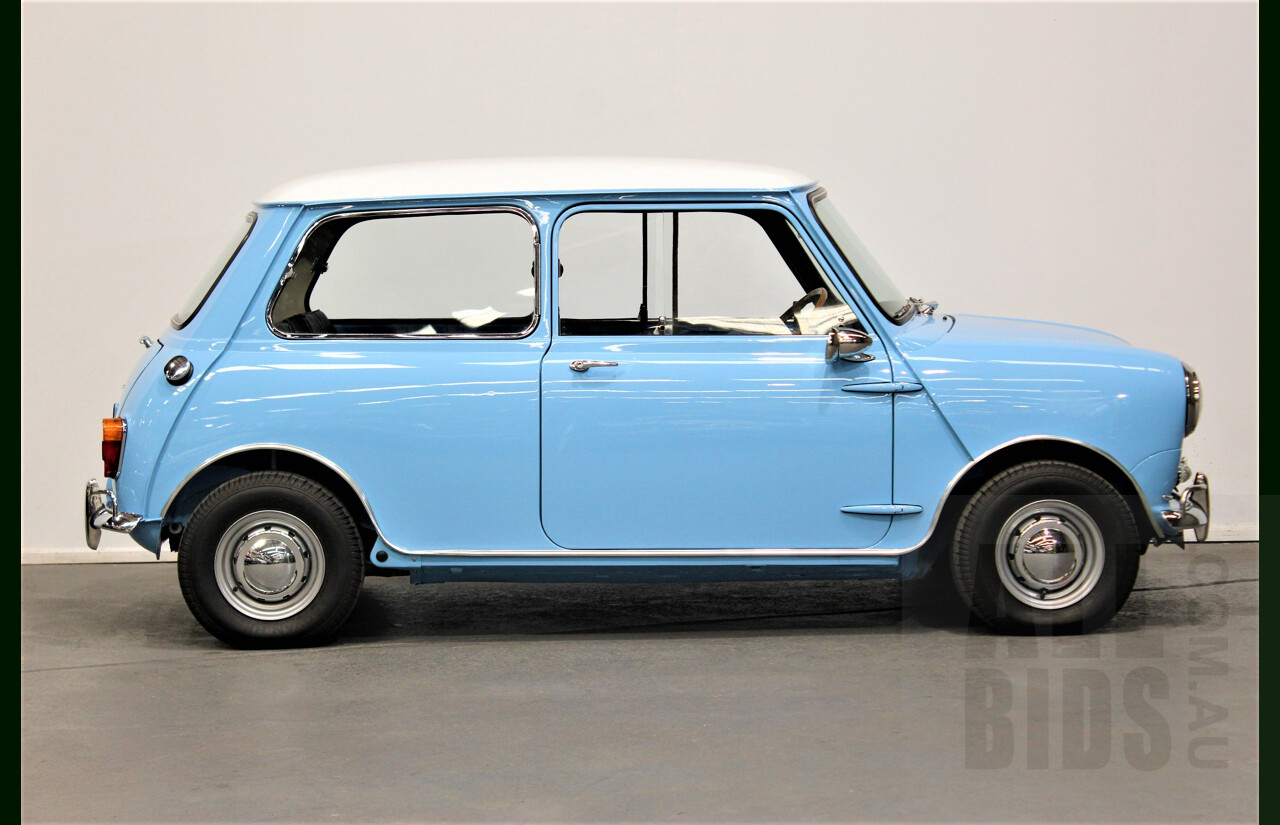 1/1964 Morris Mini Cooper MK1 - S Tribute - 2d Sedan Blue 1.275L