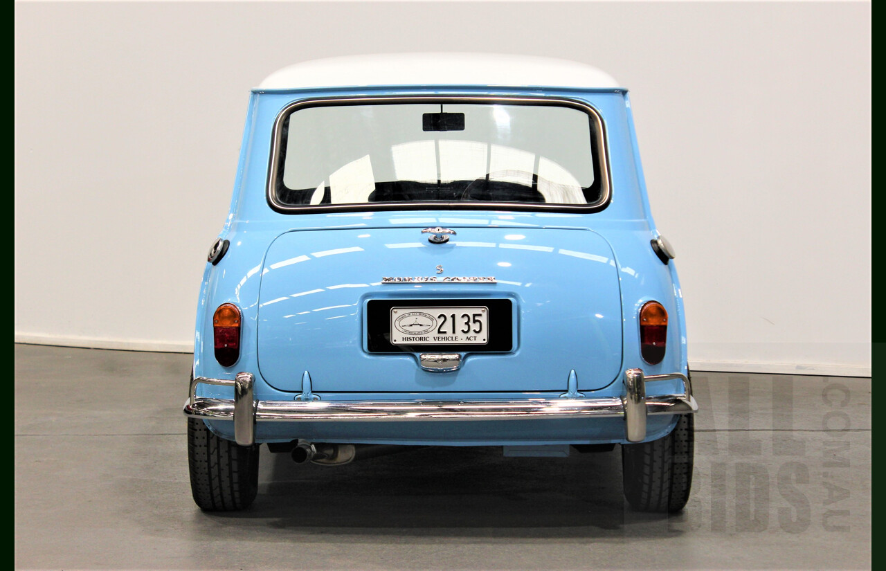 1/1964 Morris Mini Cooper MK1 - S Tribute - 2d Sedan Blue 1.275L