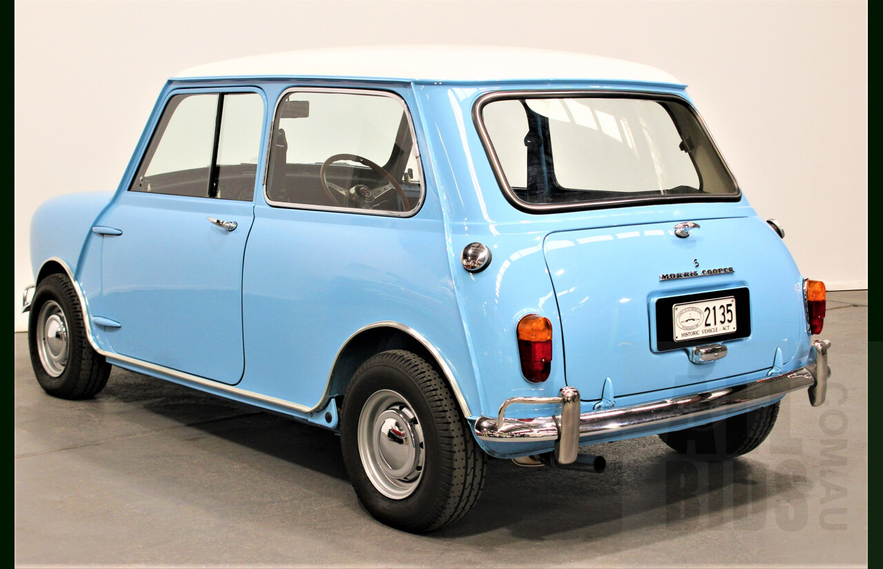 1/1964 Morris Mini Cooper MK1 - S Tribute - 2d Sedan Blue 1.275L