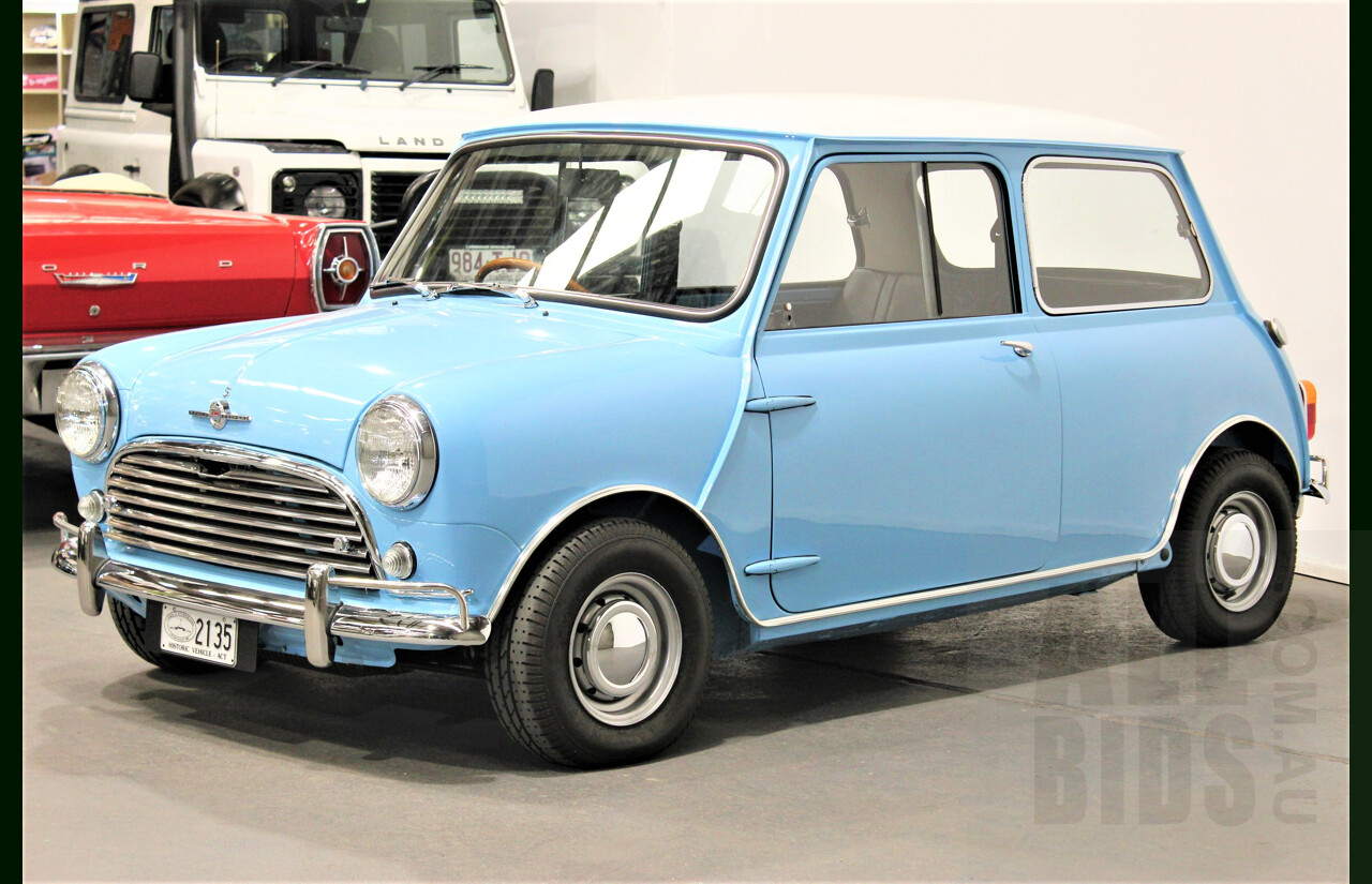 1/1964 Morris Mini Cooper MK1 - S Tribute - 2d Sedan Blue 1.275L