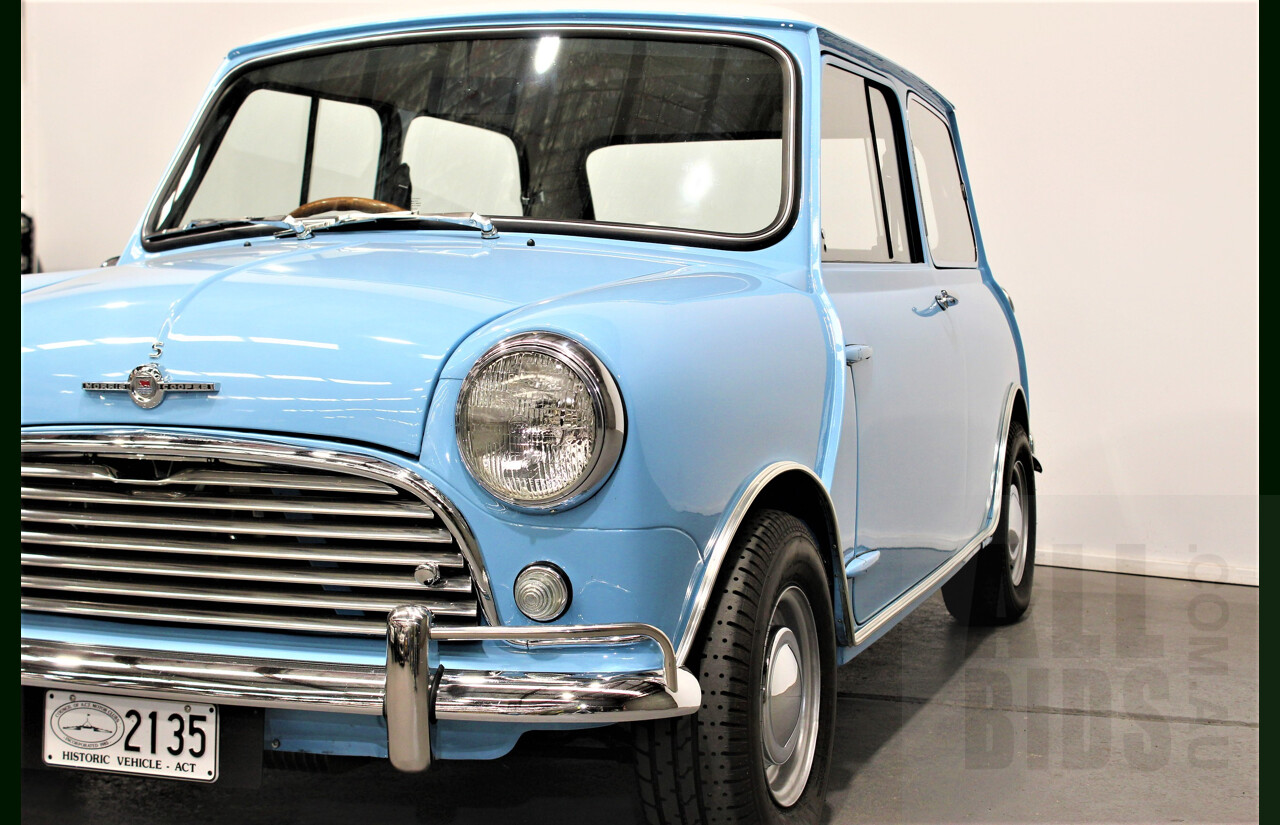 1/1964 Morris Mini Cooper MK1 - S Tribute - 2d Sedan Blue 1.275L