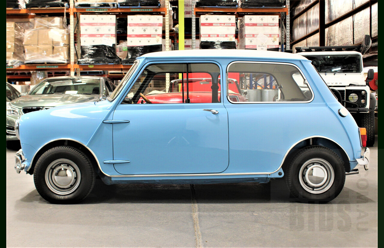 1/1964 Morris Mini Cooper MK1 - S Tribute - 2d Sedan Blue 1.275L