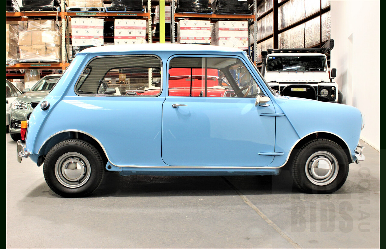 1/1964 Morris Mini Cooper MK1 - S Tribute - 2d Sedan Blue 1.275L