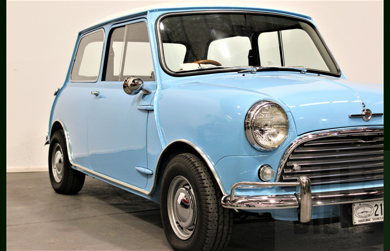 1/1964 Morris Mini Cooper MK1 - S Tribute - 2d Sedan Blue 1.275L