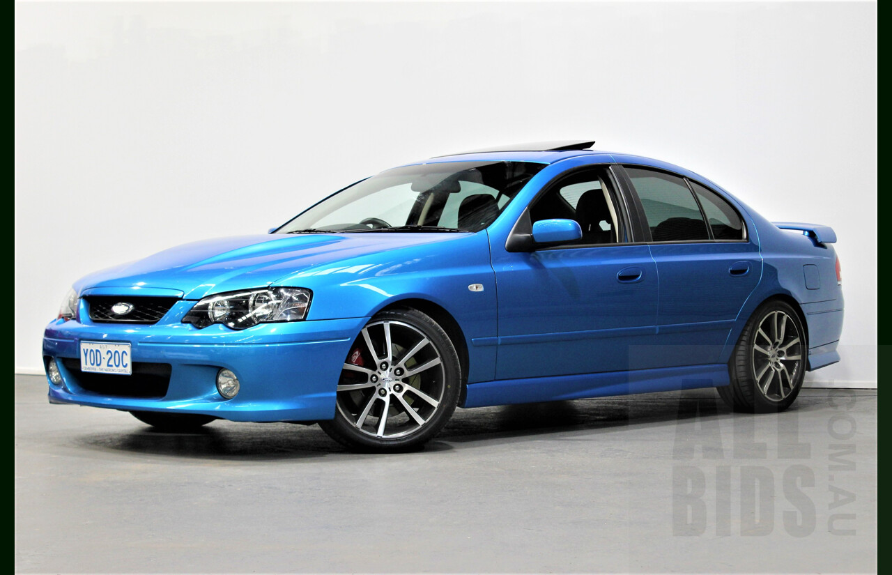 6/2003 Ford Falcon XR8 BA 4d Sedan Blueprint 5.4L V8