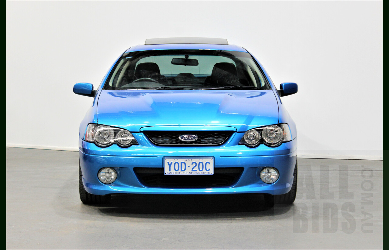 6/2003 Ford Falcon XR8 BA 4d Sedan Blueprint 5.4L V8