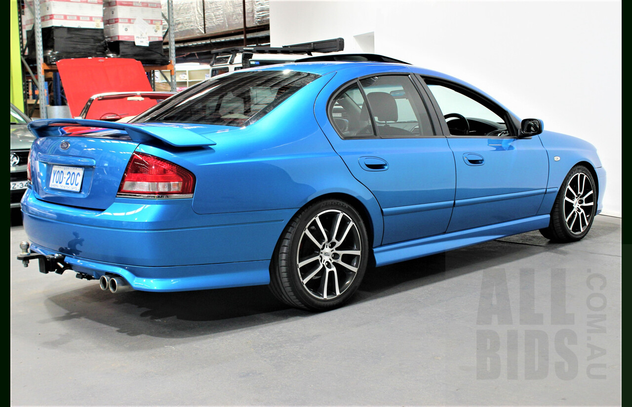 6/2003 Ford Falcon XR8 BA 4d Sedan Blueprint 5.4L V8