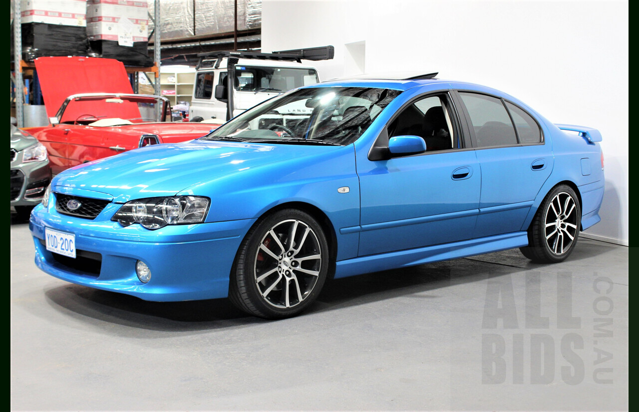 6/2003 Ford Falcon XR8 BA 4d Sedan Blueprint 5.4L V8