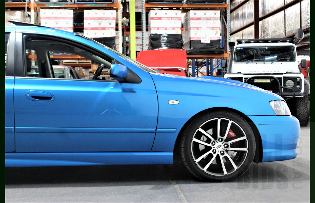 6/2003 Ford Falcon XR8 BA 4d Sedan Blueprint 5.4L V8