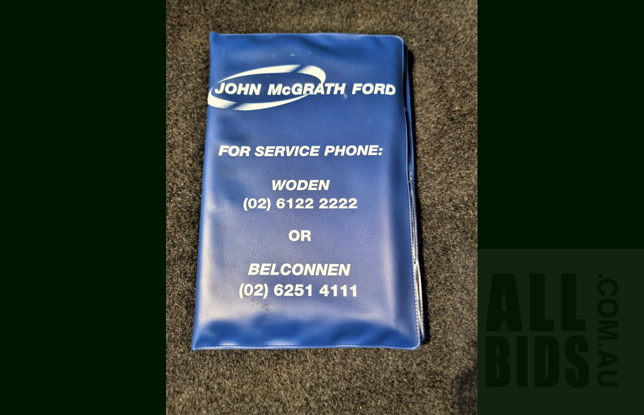 6/2003 Ford Falcon XR8 BA 4d Sedan Blueprint 5.4L V8