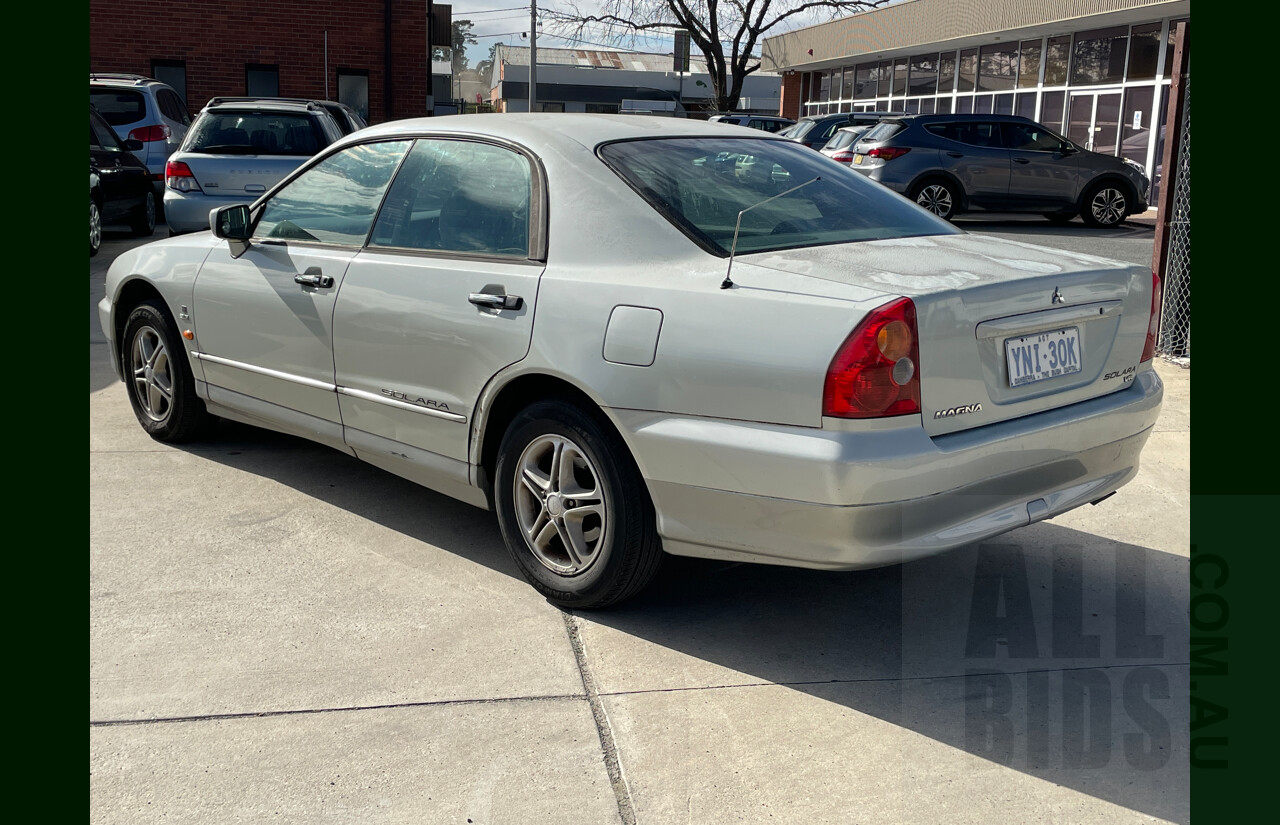 11/2000 Mitsubishi Magna Solara TJ 4d Sedan Beige 3.5L