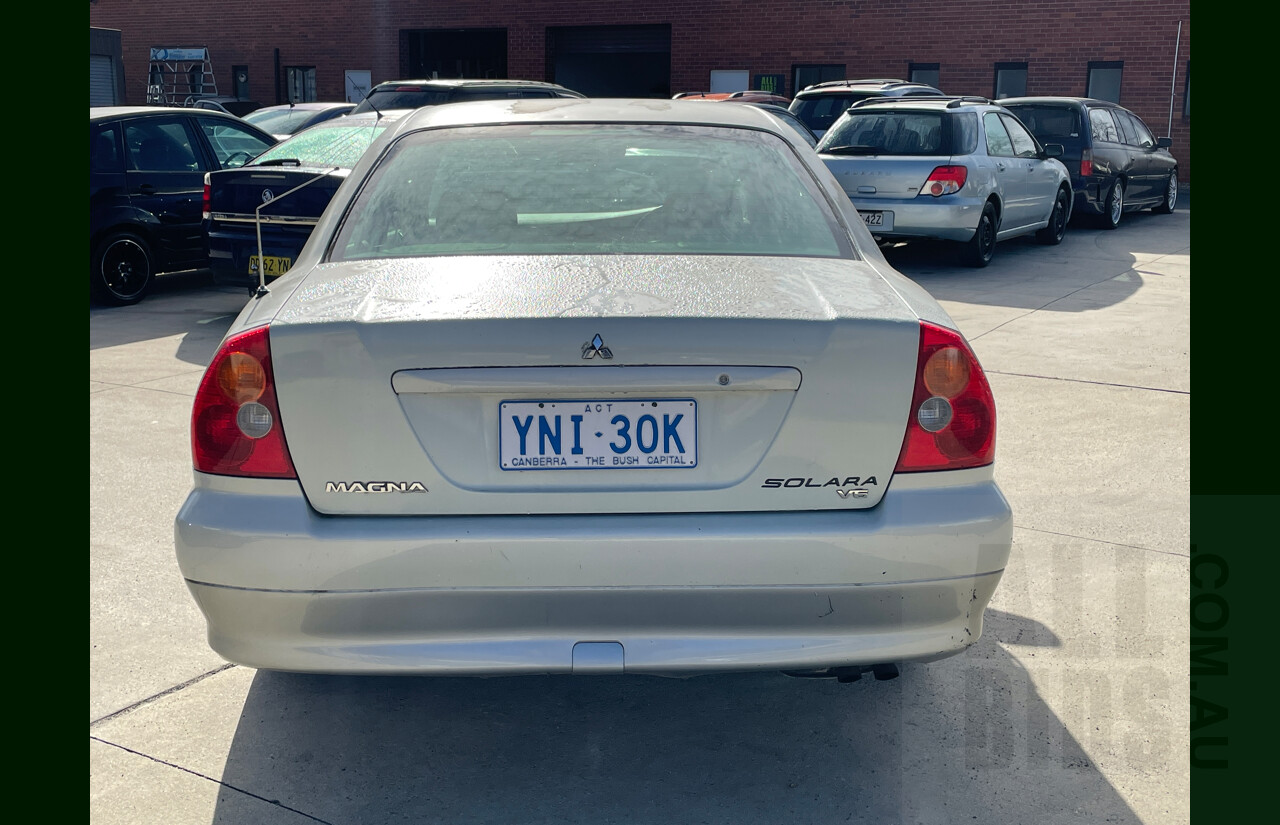 11/2000 Mitsubishi Magna Solara TJ 4d Sedan Beige 3.5L