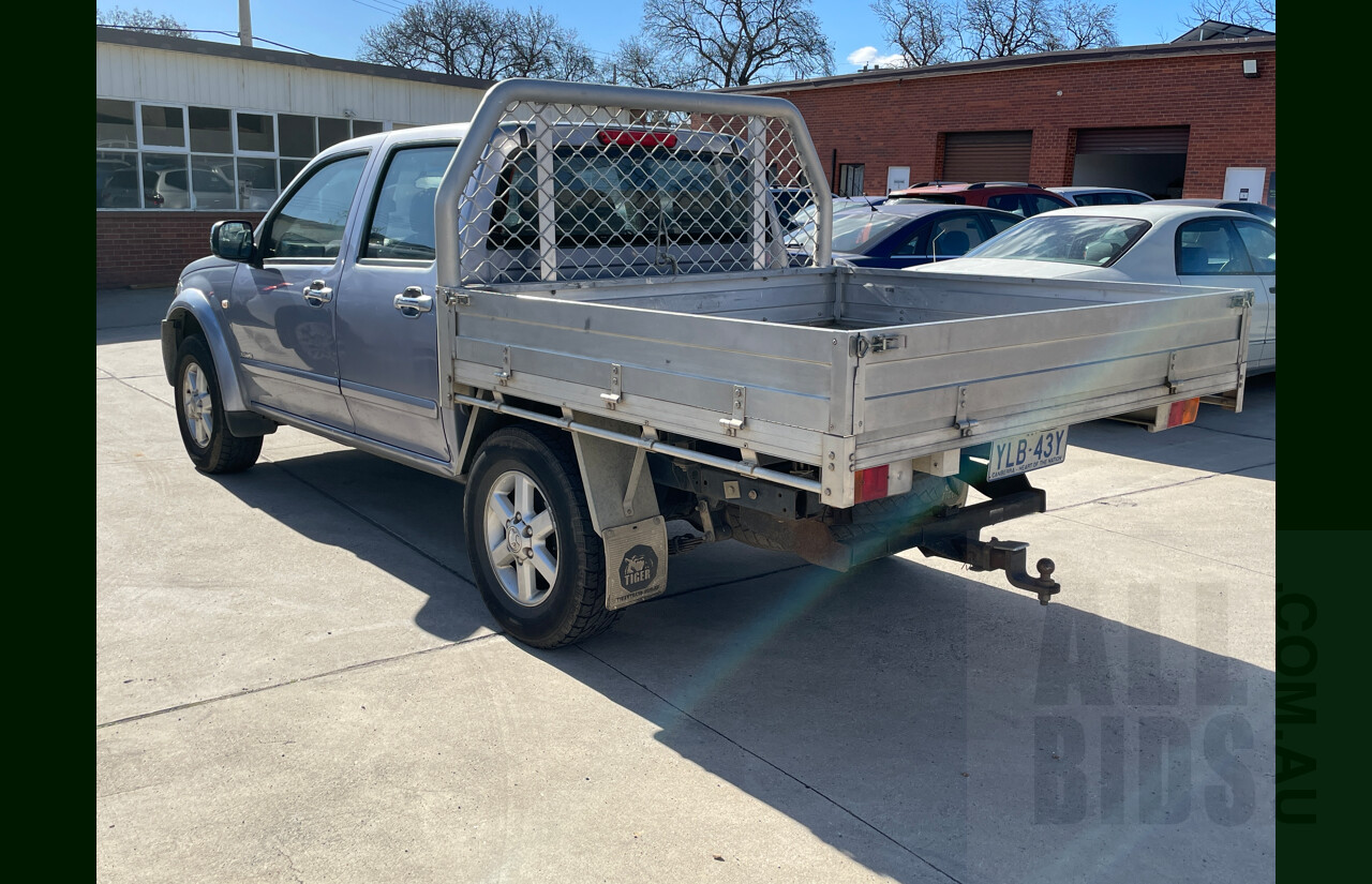 3/2004 Holden Rodeo LT RA Crew Cab P/Up Blue 3.5L