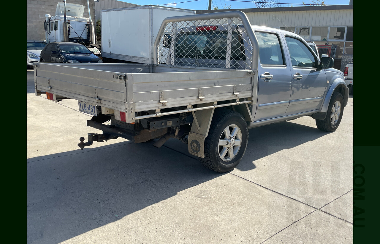 3/2004 Holden Rodeo LT RA Crew Cab P/Up Blue 3.5L