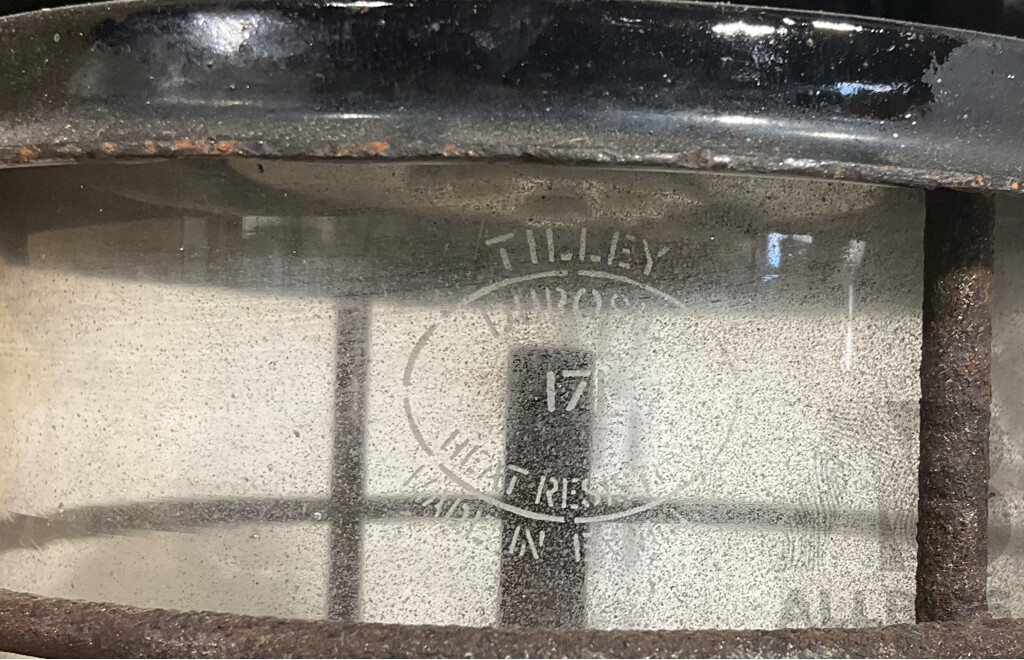 Vintage Tilley Lamp Paraffin Kerosene Original Durosil 171 Glass