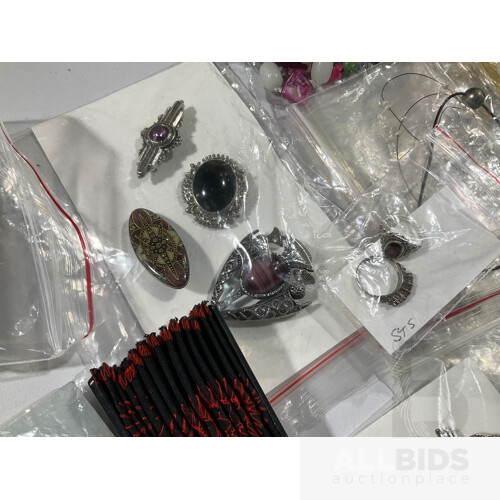 Large Collection of Costume Jewellery Some Still in Boxes, Including Earrings, Rings, Brooches and Necklaces and Brands Such as Pandora, David Jones and More