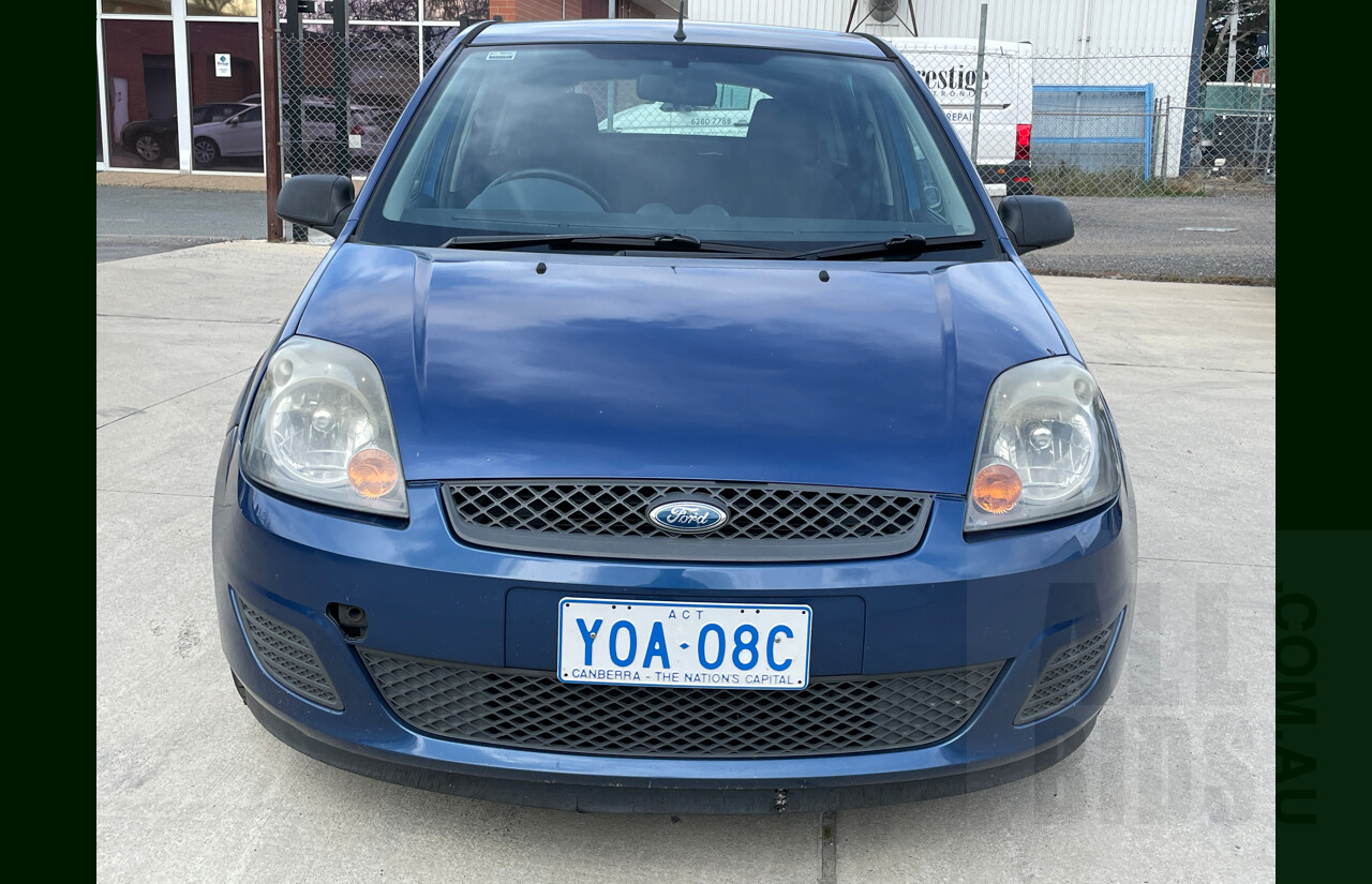 11/2006 Ford Fiesta LX WQ 5d Hatchback Blue 1.6L