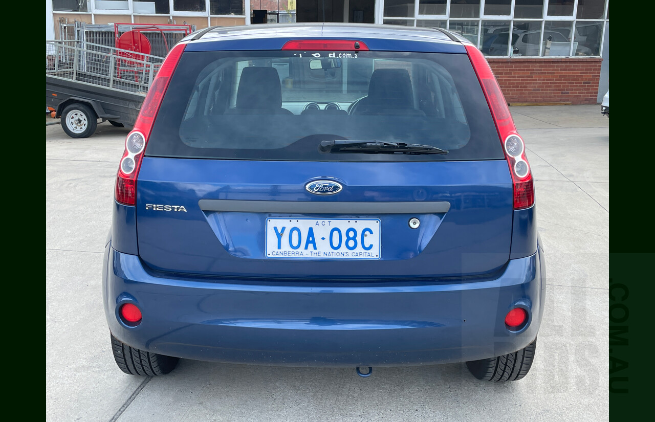 11/2006 Ford Fiesta LX WQ 5d Hatchback Blue 1.6L