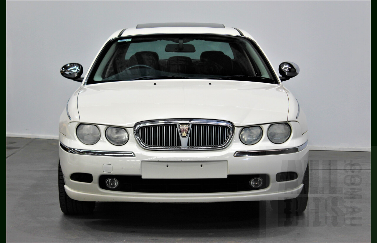 2/2003 Rover 75 Connoisseur SE 4d Sedan White 2.5L V6