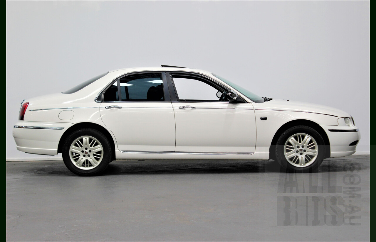 2/2003 Rover 75 Connoisseur SE 4d Sedan White 2.5L V6