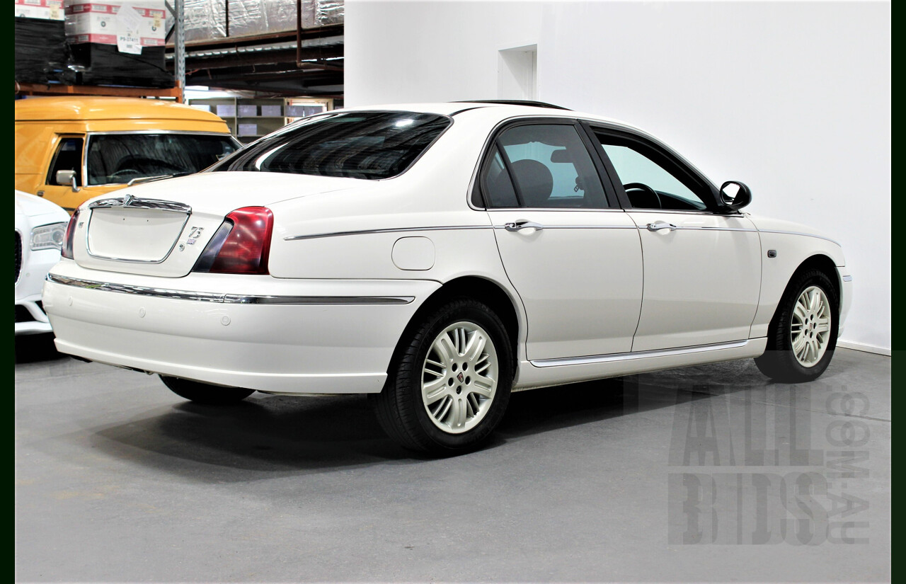 2/2003 Rover 75 Connoisseur SE 4d Sedan White 2.5L V6