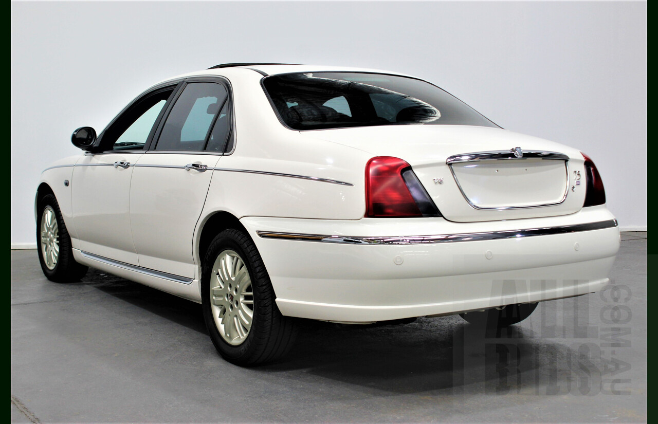 2/2003 Rover 75 Connoisseur SE 4d Sedan White 2.5L V6