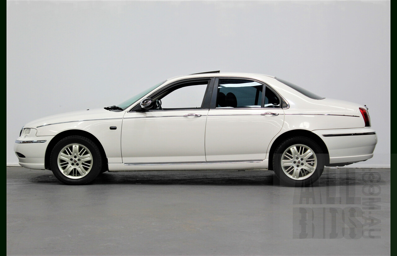 2/2003 Rover 75 Connoisseur SE 4d Sedan White 2.5L V6