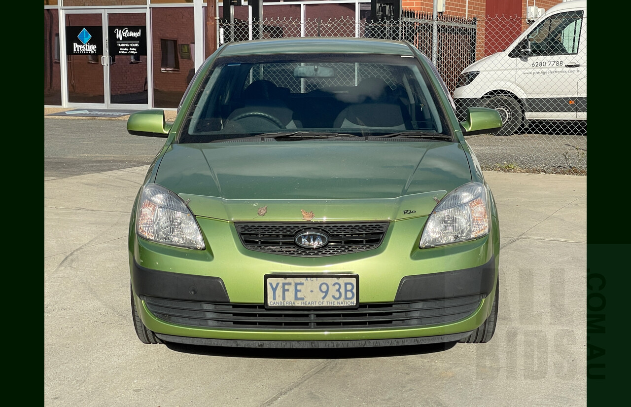 /2007 Kia RIO LX JB 5d Hatchback Green 1.4L