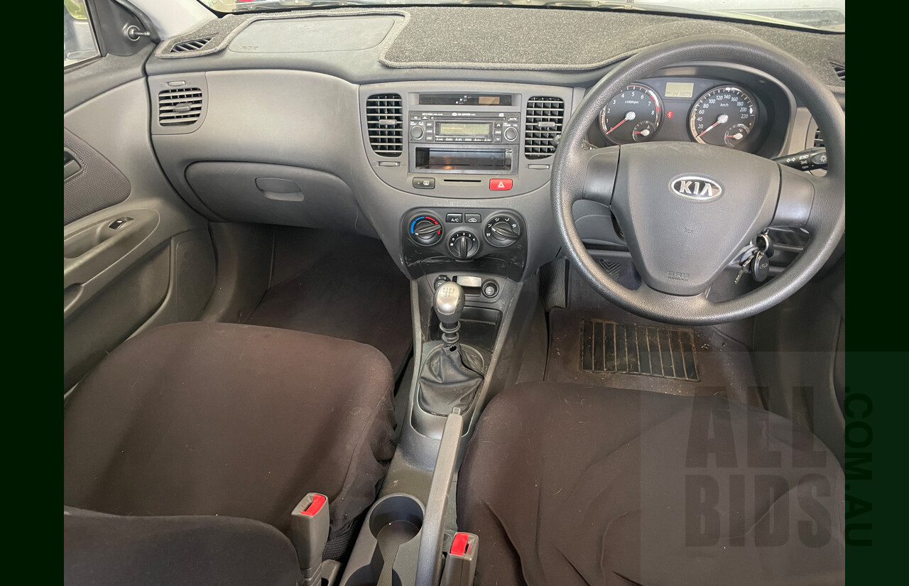 /2007 Kia RIO LX JB 5d Hatchback Green 1.4L