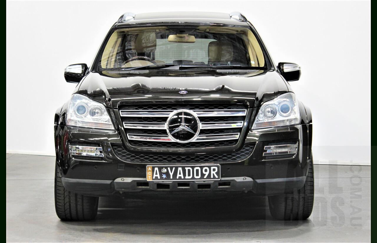 9/2009 Mercedes-Benz GL500 164 4d Wagon Metallic Black 5.5L V8 - 7 Seater