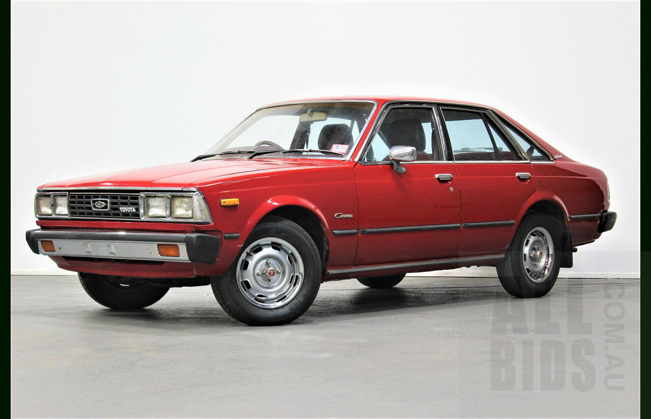 8/1980 Toyota Corona RT132 Liftback Sedan Red 2.0L