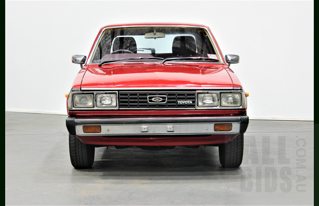 8/1980 Toyota Corona RT132 Liftback Sedan Red 2.0L