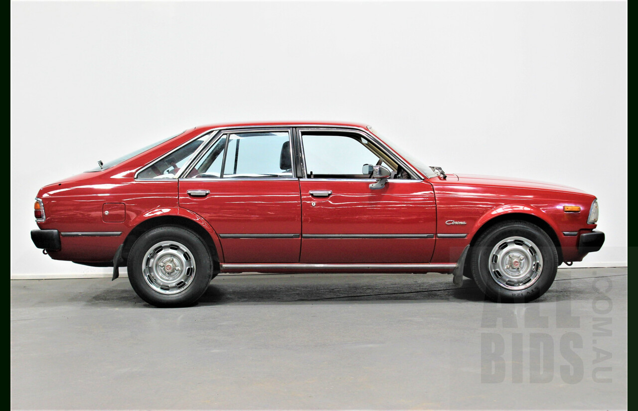 8/1980 Toyota Corona RT132 Liftback Sedan Red 2.0L