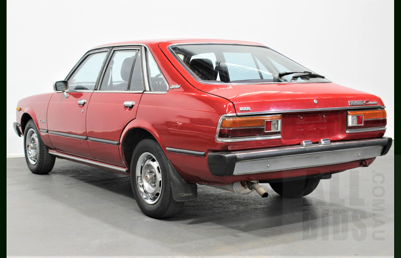 8/1980 Toyota Corona RT132 Liftback Sedan Red 2.0L