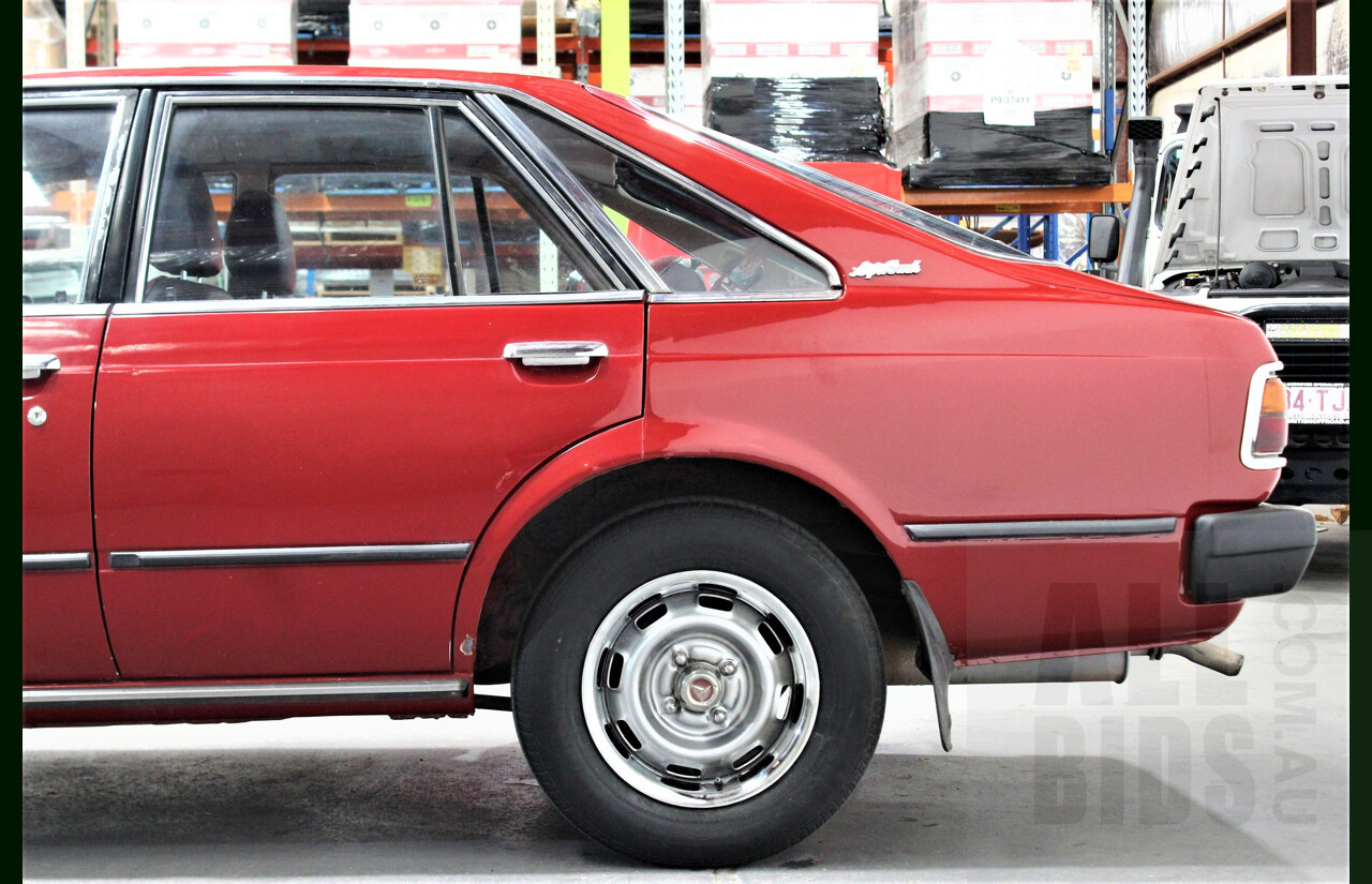 8/1980 Toyota Corona RT132 Liftback Sedan Red 2.0L