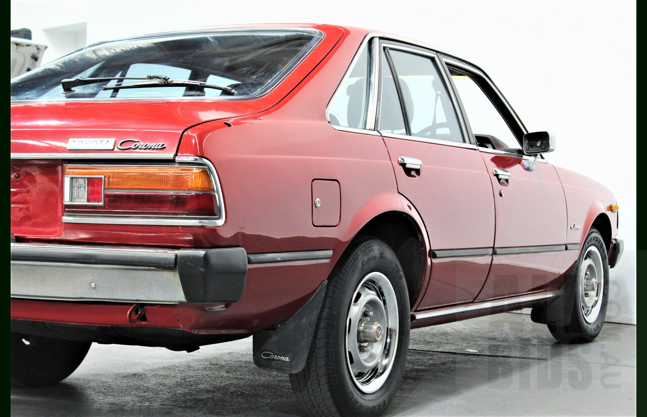 8/1980 Toyota Corona RT132 Liftback Sedan Red 2.0L