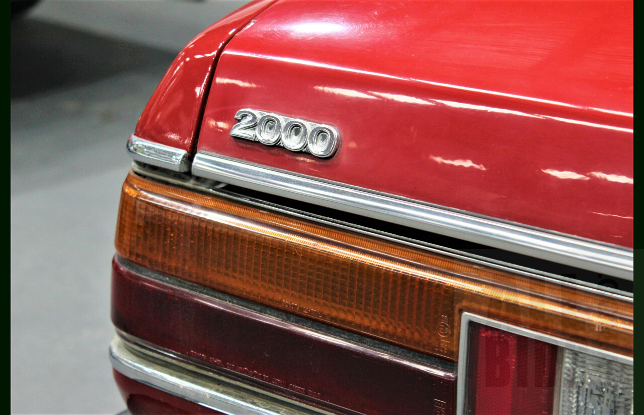 8/1980 Toyota Corona RT132 Liftback Sedan Red 2.0L