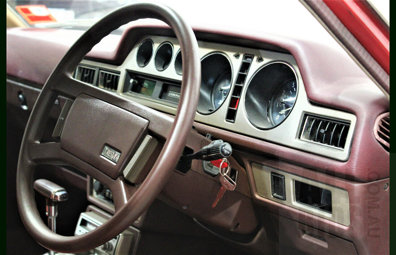 8/1980 Toyota Corona RT132 Liftback Sedan Red 2.0L