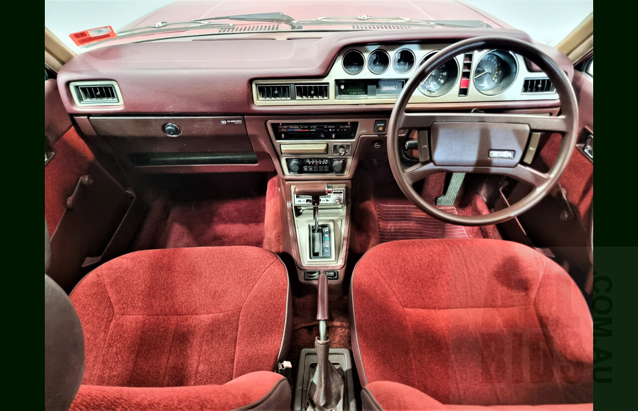 8/1980 Toyota Corona RT132 Liftback Sedan Red 2.0L