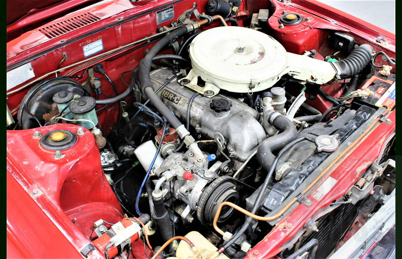 8/1980 Toyota Corona RT132 Liftback Sedan Red 2.0L