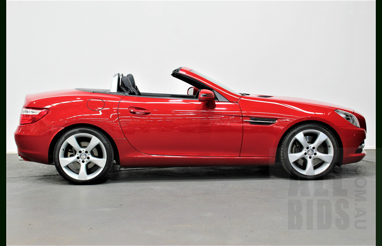 3/2013 Mercedes-Benz SLK 350 R172 MY14 2d Convertible Fire Opal Red 3.5L