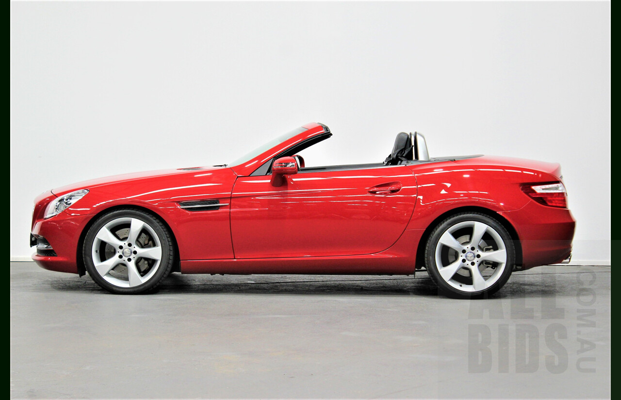 3/2013 Mercedes-Benz SLK 350 R172 MY14 2d Convertible Fire Opal Red 3.5L