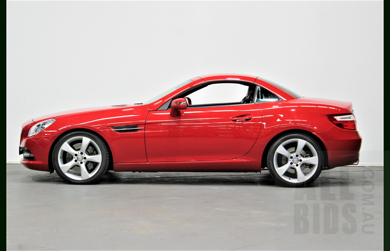 3/2013 Mercedes-Benz SLK 350 R172 MY14 2d Convertible Fire Opal Red 3.5L