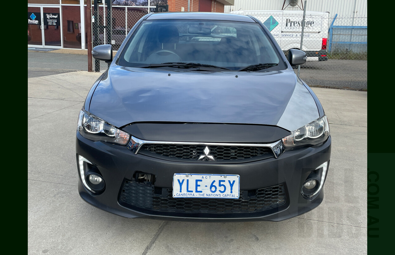 4/2016 Mitsubishi Lancer ES Sport CJ MY15 4d Sedan Grey 2.0L
